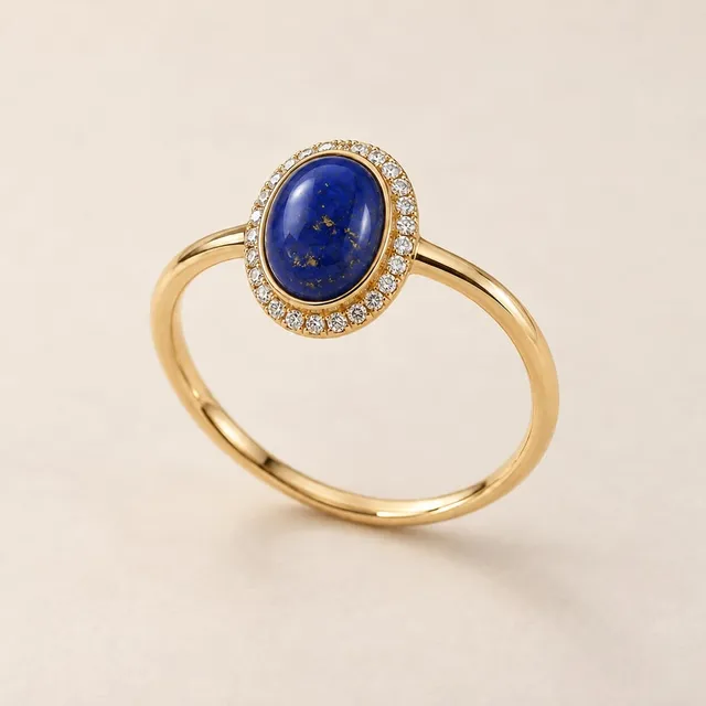 Ring mit Lapislazuli